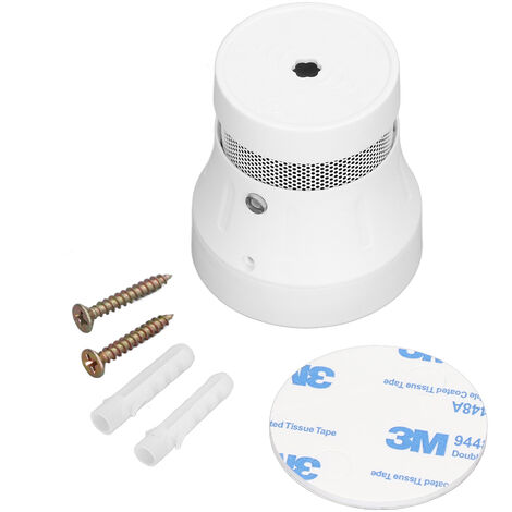Détecteur d'incendie de fumée, Support WIFI pour application Tuya, avec alerte vocale et lumière LED, alarme de fumée intelligente pour la maison