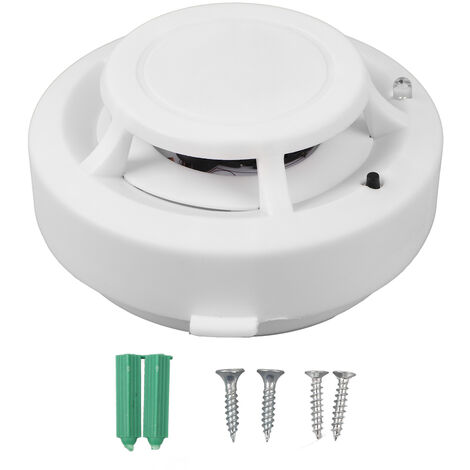 Détecteur de fumée, lumière sonore, alarme incendie, Protection, système de sécurité domestique, capteur de fumée, alarme 9 à 12V (1/5)