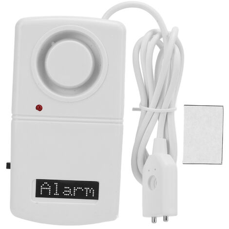Détecteur de fuite de débordement d'alarme de niveau d'eau 110dB, pour la maison, la cuisine, la salle de bains, le sous-sol (1/5)