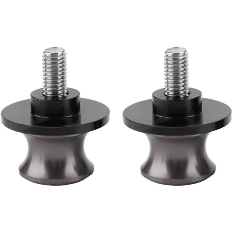 SJLERST 2 pièces 6mm moto CNC support arrière bras oscillant bobine curseurs support bras oscillant bobines (titane) (1/5)