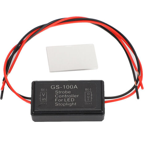 SJLERST Contrleur stroboscopique de Flash intelligent de voiture, pour feu arrière de frein à montage élevé LED (1/5)