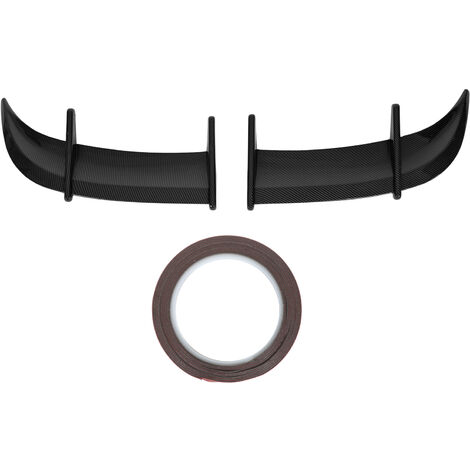 Becquet de coffre arrière de voiture en Fiber de carbone, 2 pièces, Style AK, réduction de la pression du vent, aileron de couvercle adapté aux modèles MK6