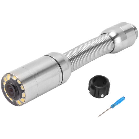 Tête de caméra d'inspection d'égout de 23mm Professionnelle IP68 Étanche Accessoire de caméra d'endoscope de drain de tuyau avec 12 lumières LED
