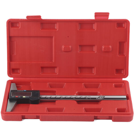 SJLERST Jauge de Profondeur Numérique en Acier Inoxydable de Haute Précision Vernier Caliper Outil de Mesure 0-150mm 0.01mm (1/5)