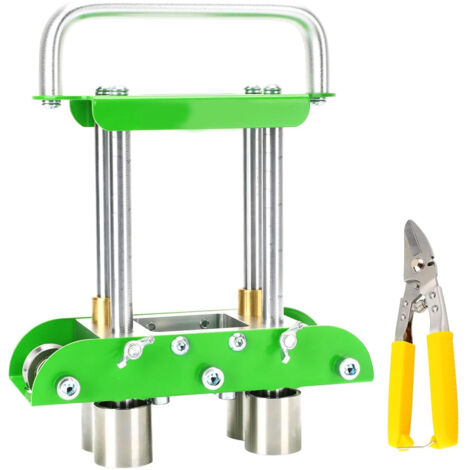 SJLERST Outil de cintrage et de roulement des bords de 0 à 90 degrés pour acier, aluminium et cuivre avec cisailles de 8 pouces pour toiture métallique (1/5)