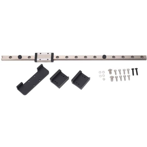 SJLERST Guide linéaire X Axes avec bloc coulissant en acier haute teneur en chrome pour imprimante 3D Neptune 3 Pro 4 (1/5)