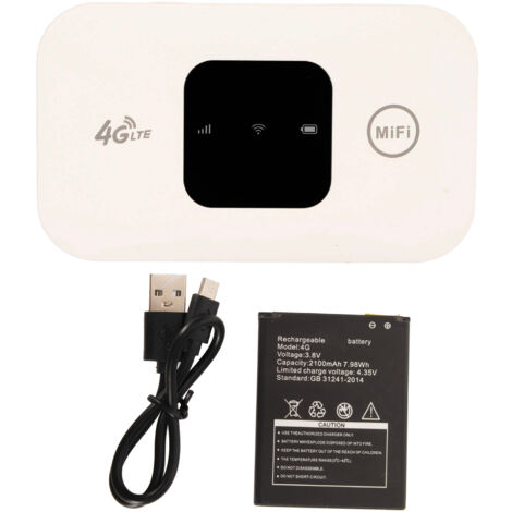 Hotspot WiFi Mobile 4G LTE avec emplacement pour carte SIM jusqu'à 10 utilisateurs Hotspot Wifi Portable pour l'afrique moyen-orient pour les voyages (1/5)