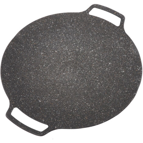 Plaque de barbecue coréenne, Grill antiadhésif circulaire pour poêle domestique et extérieure (1/5)