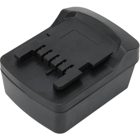 SJLERST Adaptateur de batterie convertisseur pour Milwaukee vers Metabo, batterie au Lithium 18V, adaptateur d'alimentation pour outil électrique