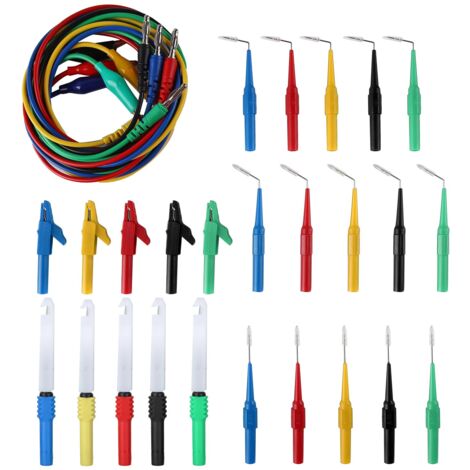 SJLERST Kit de fils de Test JT8036-2, ligne de Test multimètre, fil de Test multifonction, sonde de Test étanche (1/5)