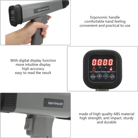 Lampe Stroboscopique Numérique 12V – Pour Calage Allumage Moteur Voiture, Moto, Bateau, Affichage Digital - 4