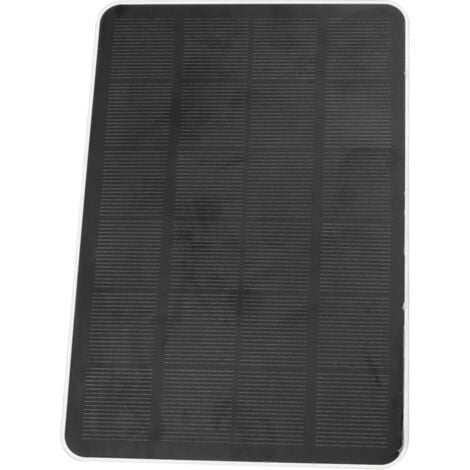 Panneau Solaire Mono Haute Efficience Pour Caméra De Surveillance Extérieure Rv 4W Rond