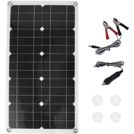 Panneau Solaire Pliable 100W 18V – Monocristallin – Étanche – Avec Contrôleur 12V – Camping Van
