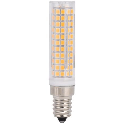 Ampoule LED épis de maïs E14, 1500LM, 136LED, variable, pour lustre, plafonnier, applique murale, 110v, 10W, blanc chaud (1/5)