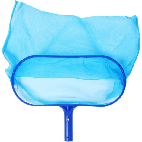 Epuisette de pour piscine Filet de nettoyage de feuilles en plastique pour piscine, accessoire pour fontaine d'étang (1/5)