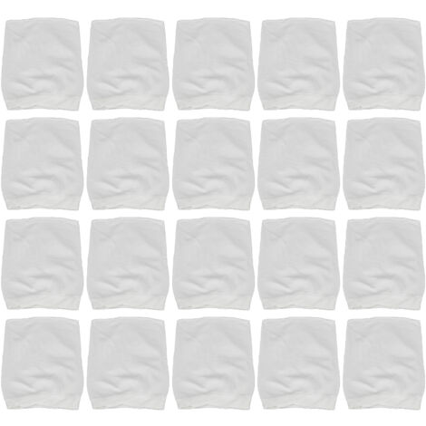 SJLERST Chaussettes d'écumage de piscine, 20 pièces, économiseur de filtre extensible jetable d'été pour natation Spa (1/5)