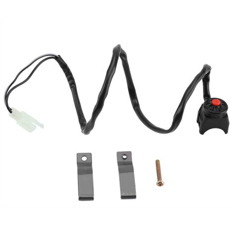 Bouton d'arrêt universel pour klaxon, guidon de 22mm pour moto (1/5)