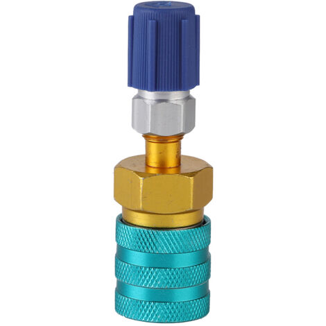 SJLERST QC1234L + 13LS5V1 R1234YF connecteur rapide côté bas pour voiture, réfrigérant AC, liquide fluoré (1/5)
