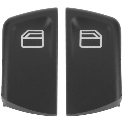 SJLERST Couvercles de boutons de commutation de vitres de voiture, 2 pièces, pour Mercedes Vito Viano W639 Sprinter II 906 2003 – 2013 807624374022