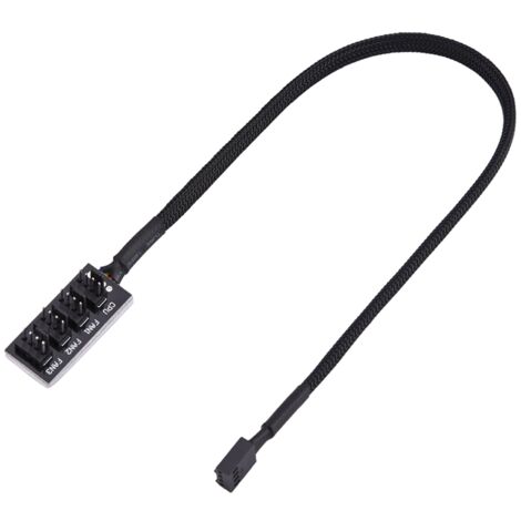 SJLERST Câble d'alimentation câble de ventilateur, séparateur détachable pour boîtier d'alimentation modulaire CPU Corsair (1/5)
