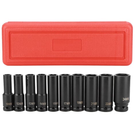 Clé Mixte Universelle à Douille Pivotante 10mm - Chrome Vanadium, Format Compact