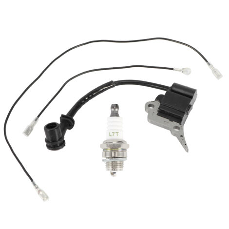 SJLERST Module de bobine d'allumage, bougie d'allumage adaptée aux pièces de rechange pour tronçonneuse Zenoah/Timberpro /Lawnflite (1/5)