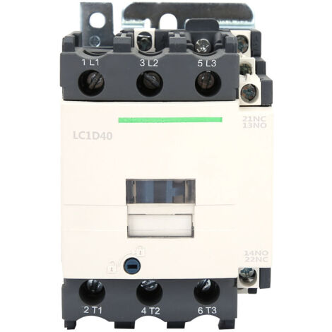 SJLERST LC1D40 nouveau contacteur électrique à bobine 50/60Hz 3 pôles 220V 40A (1/5)