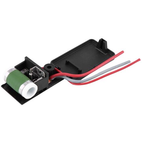 SJLERST Résistance de Ventilateur de Soufflante,Résistance de moteur de ventilateur de ventilateur de refroidissement de moteur pour Mini Cooper 17117541092R (1/5)