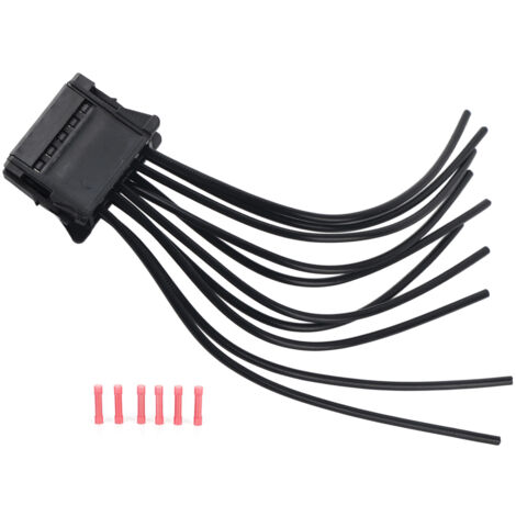 SJLERST Résistance de Ventilateur de Soufflante,Connecteur de faisceau de câblage de résistance de ventilateur de chauffage de voiture, adapté à Megane 2, 8200729298 (1/5)