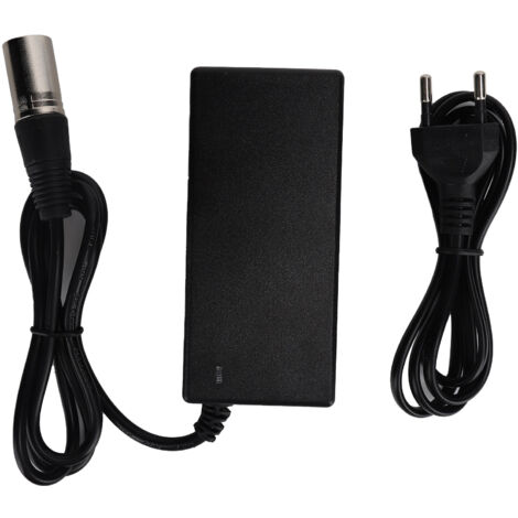 SJLERST Prise mâle à 3 broches, adaptateur secteur 29,4 V/2 A, chargeur de batterie au lithium 100-240 V (1/5)