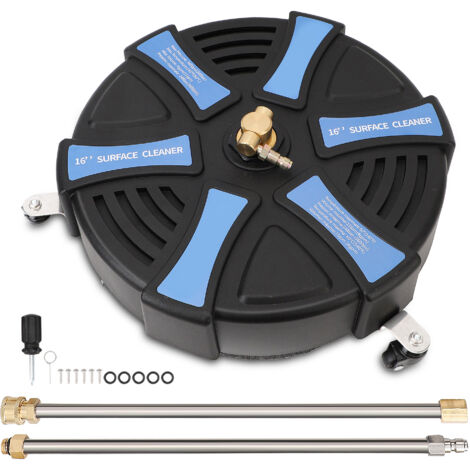 SJLERST Nettoyeur de Surface de 16 Pouces, Interface de Connexion Rapide pour Les Zones de Jardin, Les Allées et Les Trottoirs (1/5)
