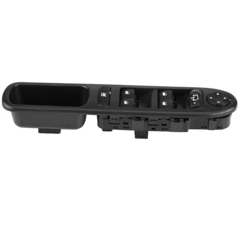 SJLERST Interrupteur de commande de fenêtre principale électrique avant gauche, pour Peugeot 207 6490.EH