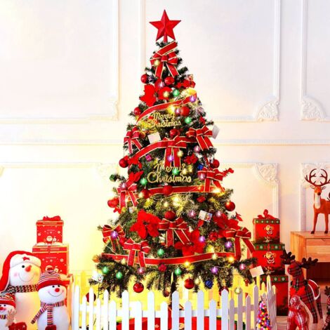 Sapin De Noël Artificiel Black Box Trees Joy 90 Cm - Avec 26 Ornements Et 30 LED - Déco Festive