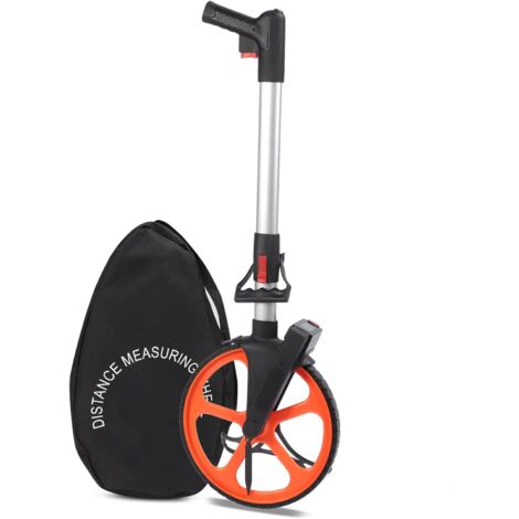 SJLERST Roue de Mesure pour Les Pieds, Roue de Mesure de Distance Roue de Mesure de Distance Roue de Mesure mécanique Comptage d'engrenages pour la Mesure de Terrain (1/5)
