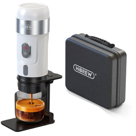 Machine à expresso portable, 3 en 1 Machine à café à capsules compatible avec Nes OriginalLine, DG et le café moulu, Cafetière de voiture 12V, 15 bar de pression, Avec Sac et Support