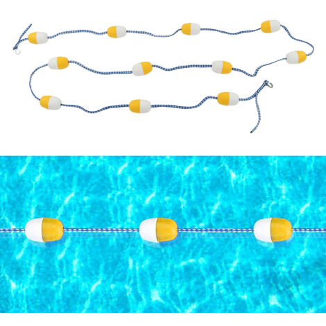 SJLERST Ligne séparation nage piscine 5m flotteurs 7cm solide (1/5)