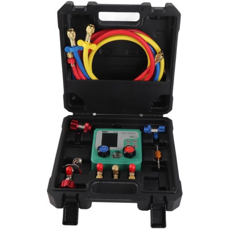 Duokon Jauge De Collecteur De Climatisation R410A Manomètre Réfrigérant