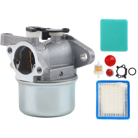 SJLERST Carburateur de Moteur de pelouse, Kit de Filtre à Air d'assemblage de carburateur pièces de Tracteur de pelouse pour 675 190cc 799868 (1/5)