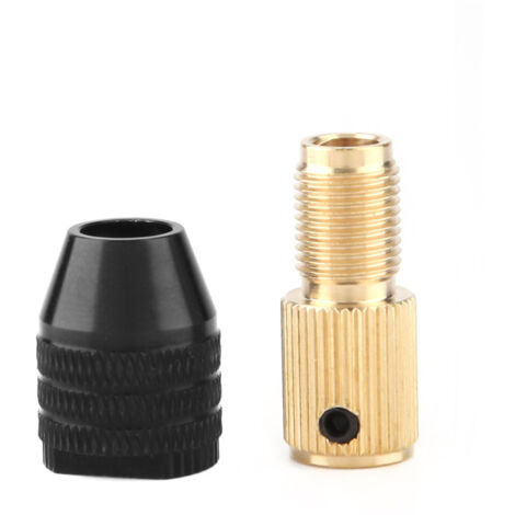 SJLERST Mandrin auto-serrant miniature pour mini perceuse électrique, accessoires 0,3-3,4 mm (2,35 mm) (1/5)