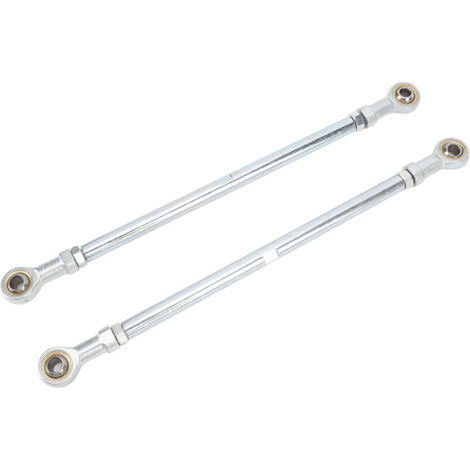 SJLERST Kit d'embouts de biellette de direction 295 mm 8 mm, alliage d'acier haute résistance, adapté aux karts, trikes de drift et VTT (1/5)