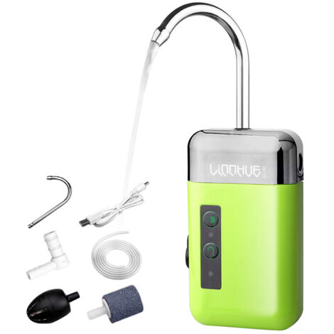 SJLERST Pompe à eau automatique à 3 modes Pompe inductive automatique Mini pompe à air avec recharge USB