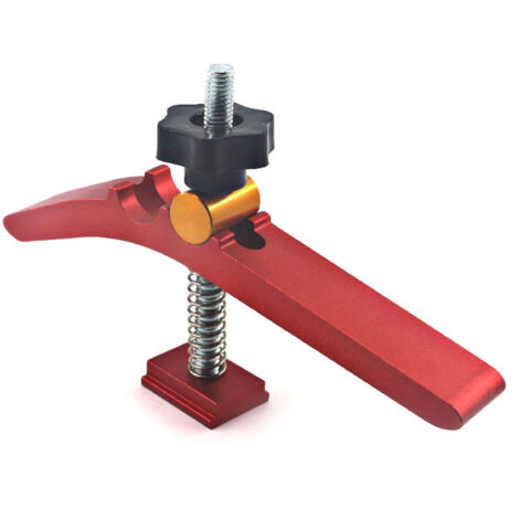 SJLERST Ensemble de pinces de serrage à action rapide en alliage d'aluminium pour rainures en T et rails en T, outils de travail du bois (1/5)
