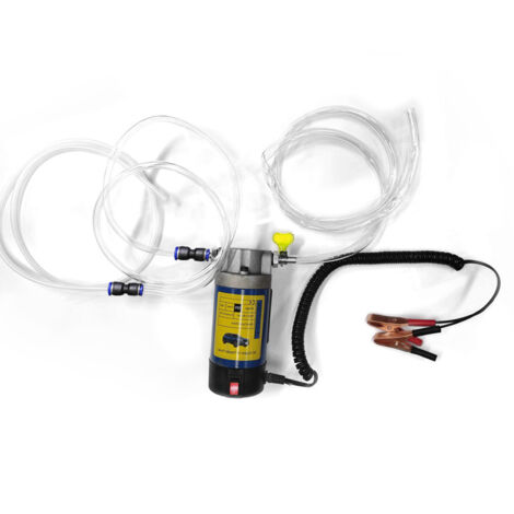 Pompe d'aspiration de carburant électrique portable 12 V 100 W, extracteur d'huile, outil de siphon pour voiture et moto