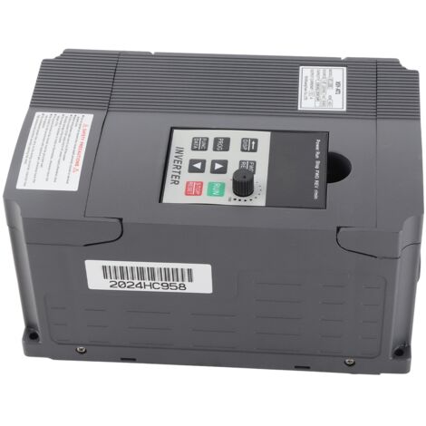 Convertisseur de fréquence monophasé triphasé 2.2 kW VFD pour moteur ...