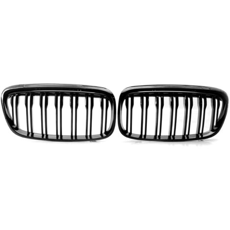 SJLERST Grille de calandre avant F45 noire de remplacement pour BMW Série 2 Active Tourer 5 places et grille de pare-chocs avant F46 Gran Tourer 7 places 2015-2017