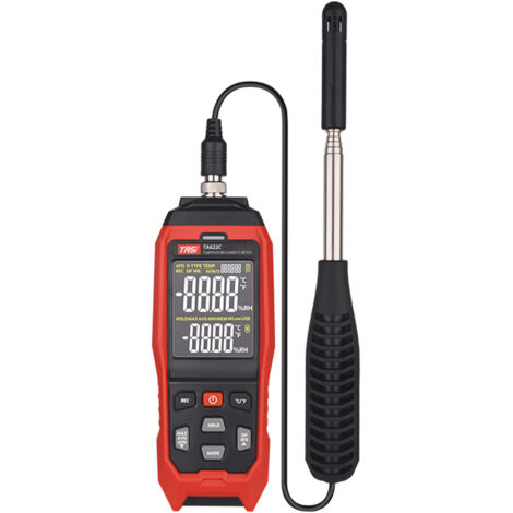SJLERST Thermomètre et hygromètre numérique portable haute précision TASI TA622C avec rétroéclairage LCD et fonction d'arrêt automatique (1/5)