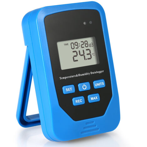 SJLERST Enregistreur de température et d'humidité, thermohygromètre électronique Atelier, entrepôt industriel, laboratoire, chaîne du froid Mesure de la température du point de rosée