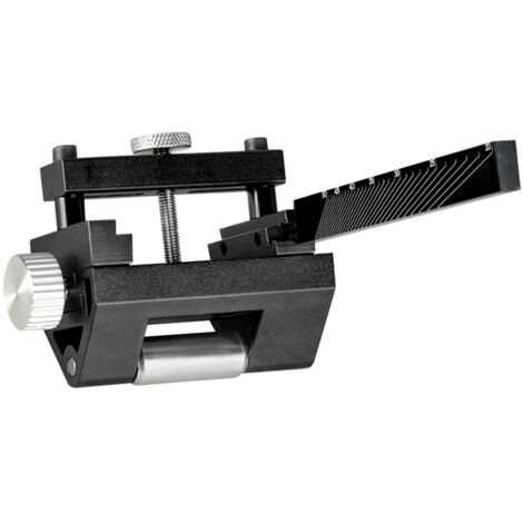 SJLERST Affûteur à angle réglable Outil pour le travail du bois Gabarit d'affûtage Réglage du serrage Bords inclinés Ciseau à bois Support de fixation (1/5)