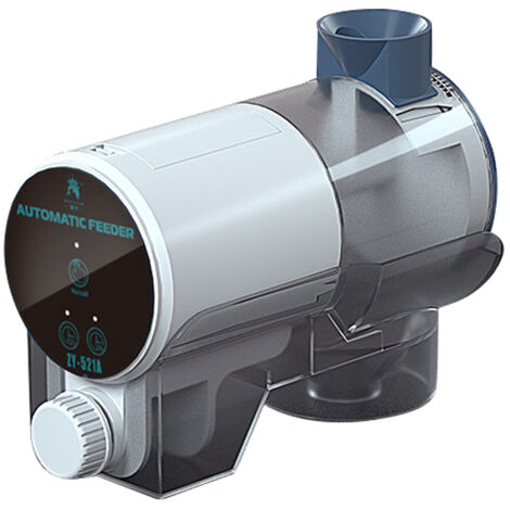 Distributeur automatique de nourriture électrique pour poissons, avec minuterie, Mode automatique/manuel, pour Aquariums ou réservoirs