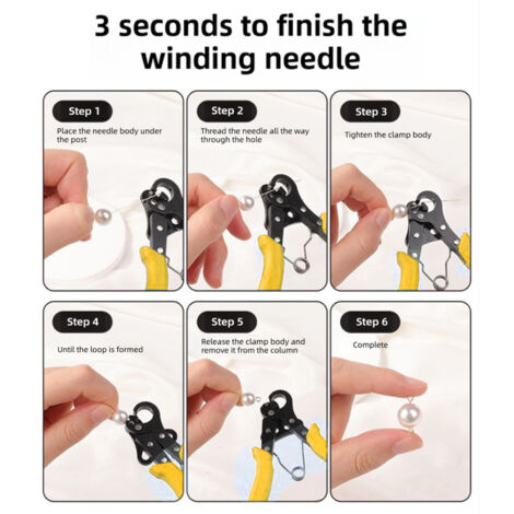 Pack de 3 pinces à boucler One Step Looper (1,5 mm, 2,25 mm et 3 mm